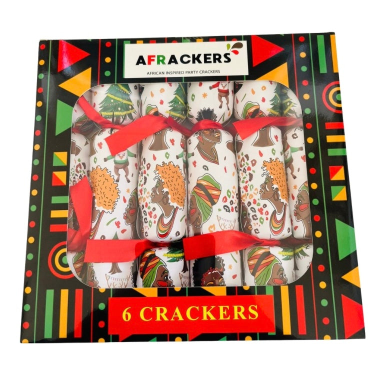 Black with Red, Green and Yellow Crackers - Ships out November 2025