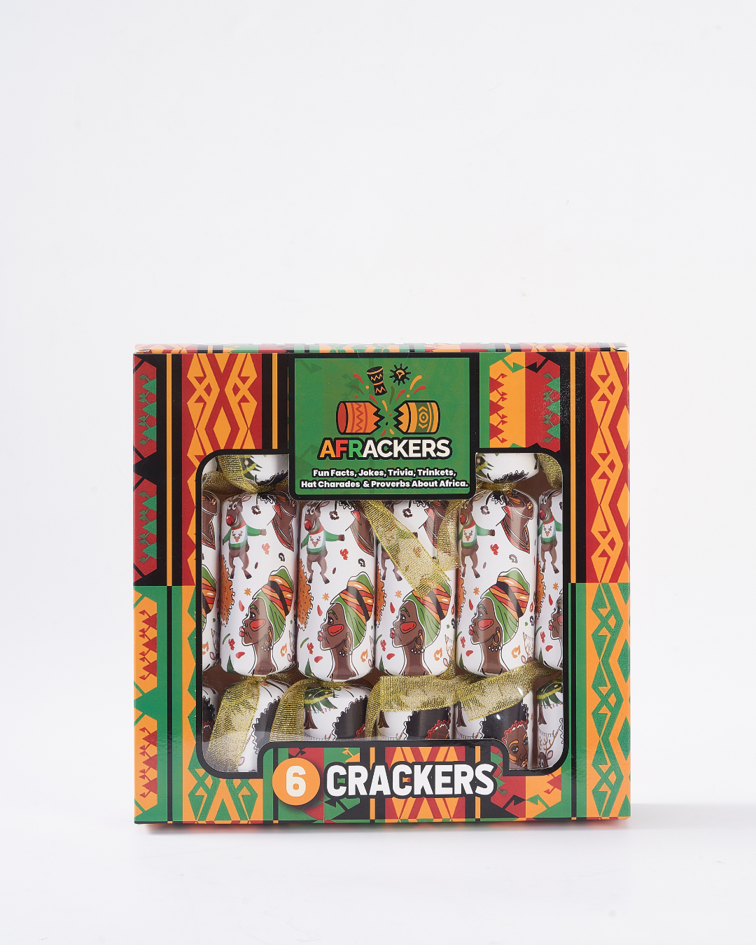 Pre-Order Original Multicolour Afrackers x6 Crackers